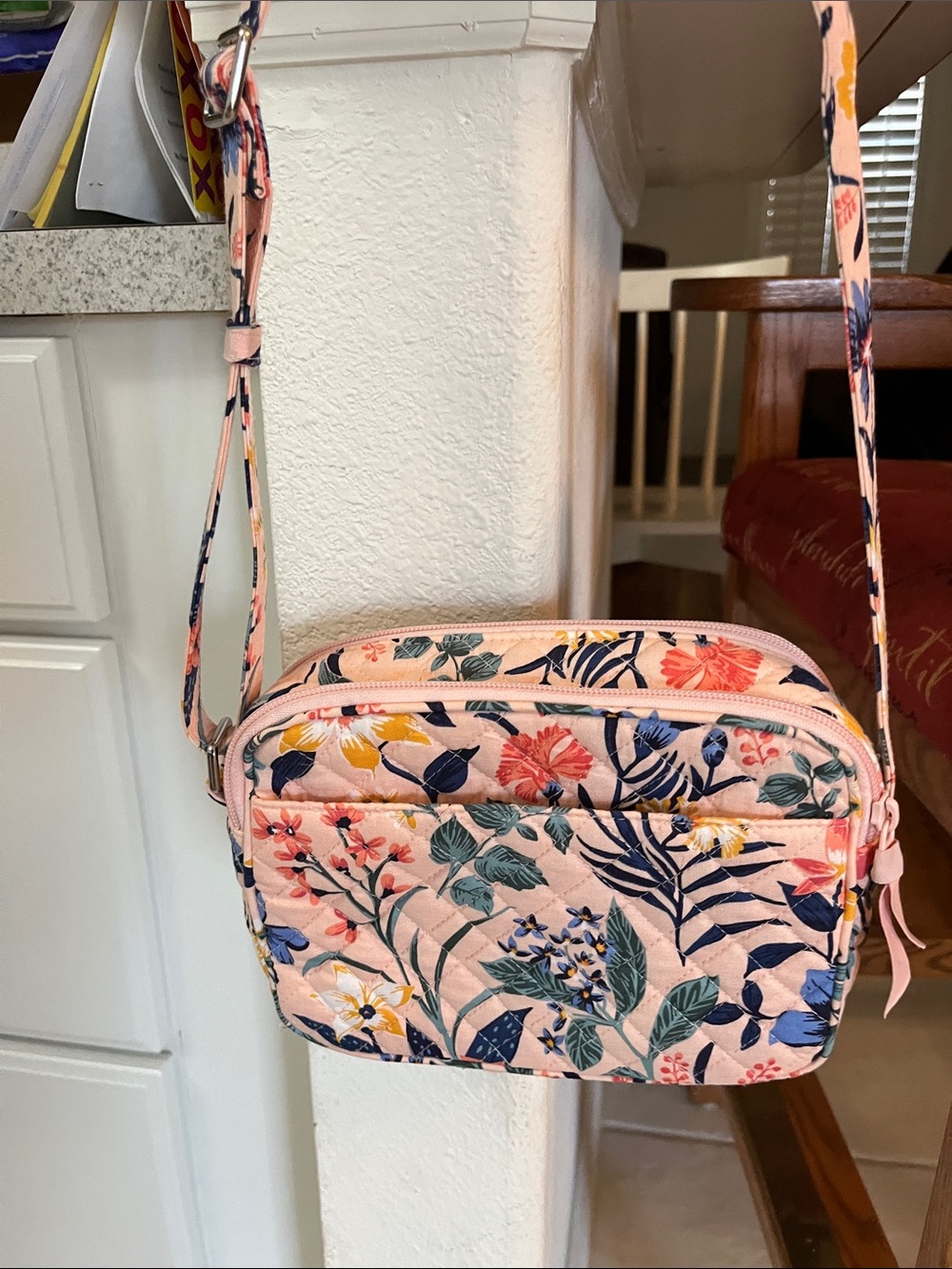 Vera Bradley floral print crossbody
